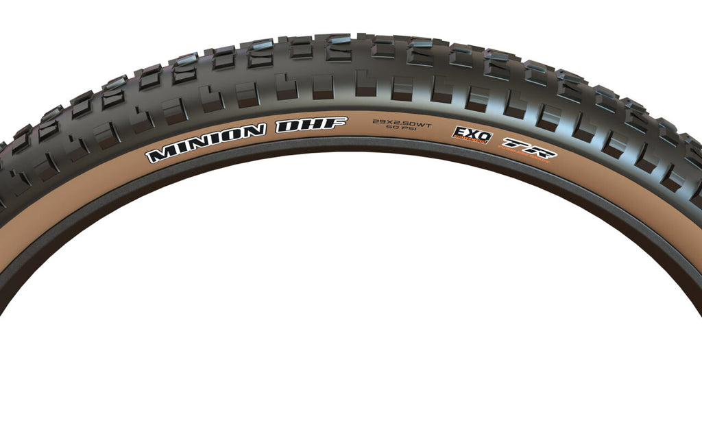 Maxxis Minion DHF skinwall sidewall detail