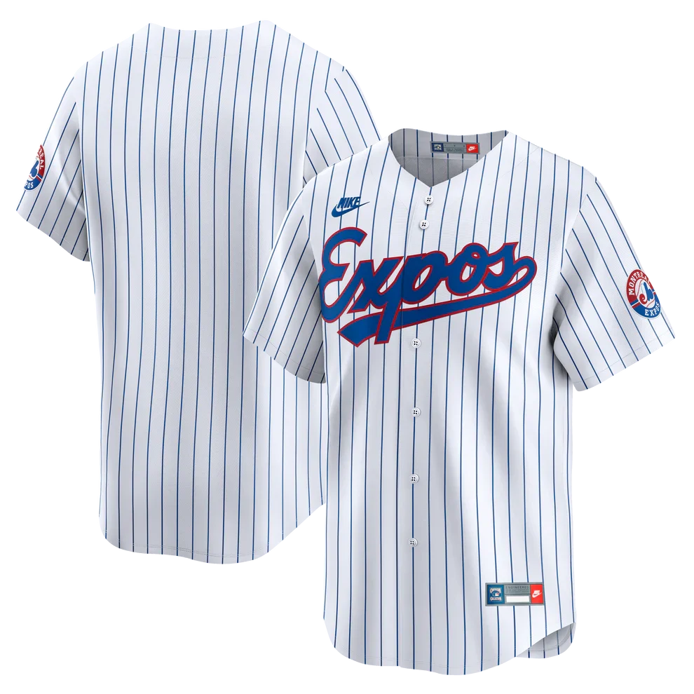 Nike Montreal Expos 1980 Home Limited Jersey - Blank