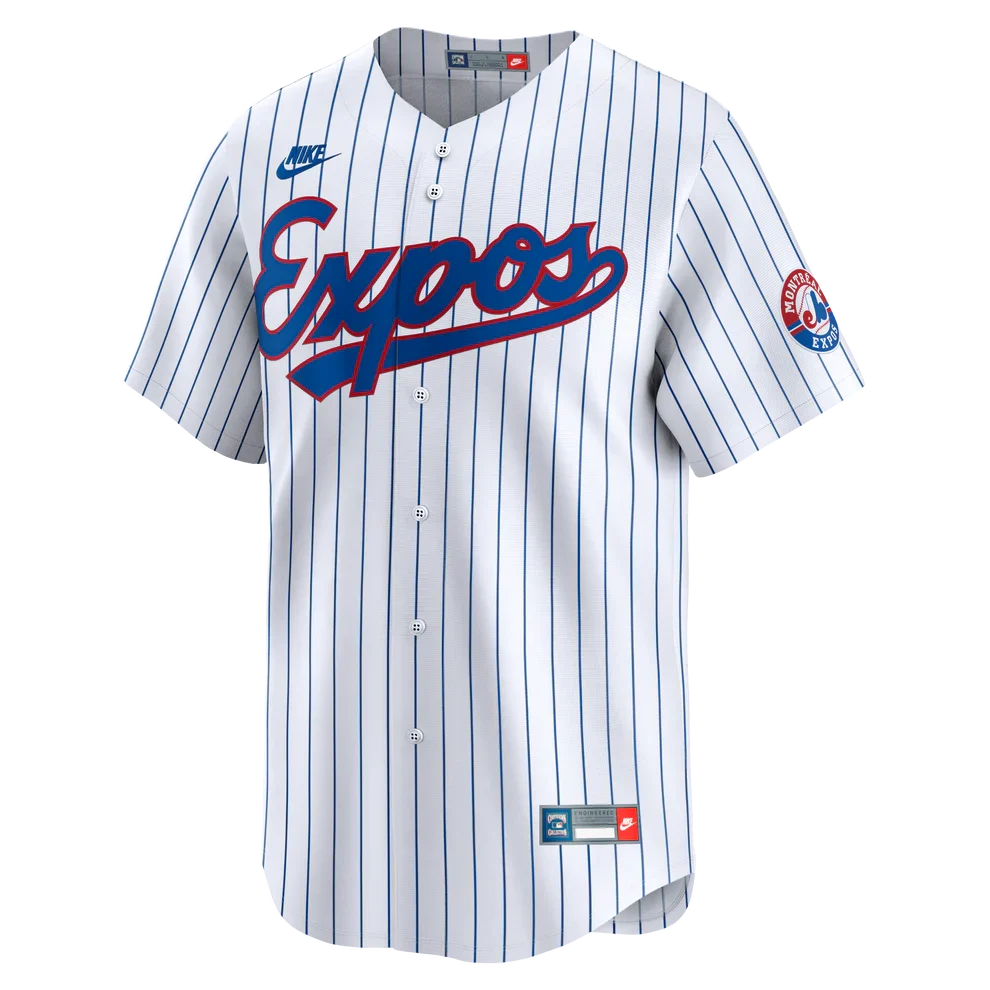 Nike Montreal Expos 1980 Home Limited Jersey - Blank