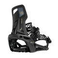 Nidecker Flow Supermatic OG Snowboard Binding - Black, front view
