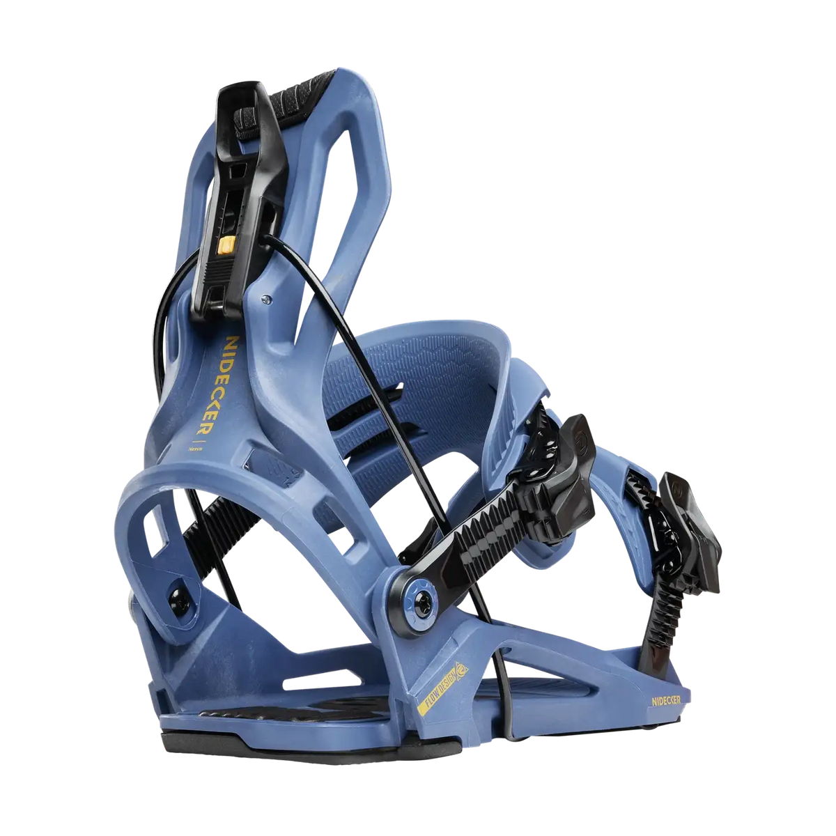 Nidecker Flow Nexus Snowboard Binding - Midnight, front view