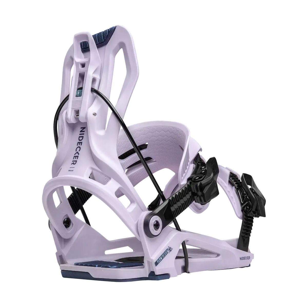 Nidecker Flow Nexus Snowboard Binding - Lavender, front view