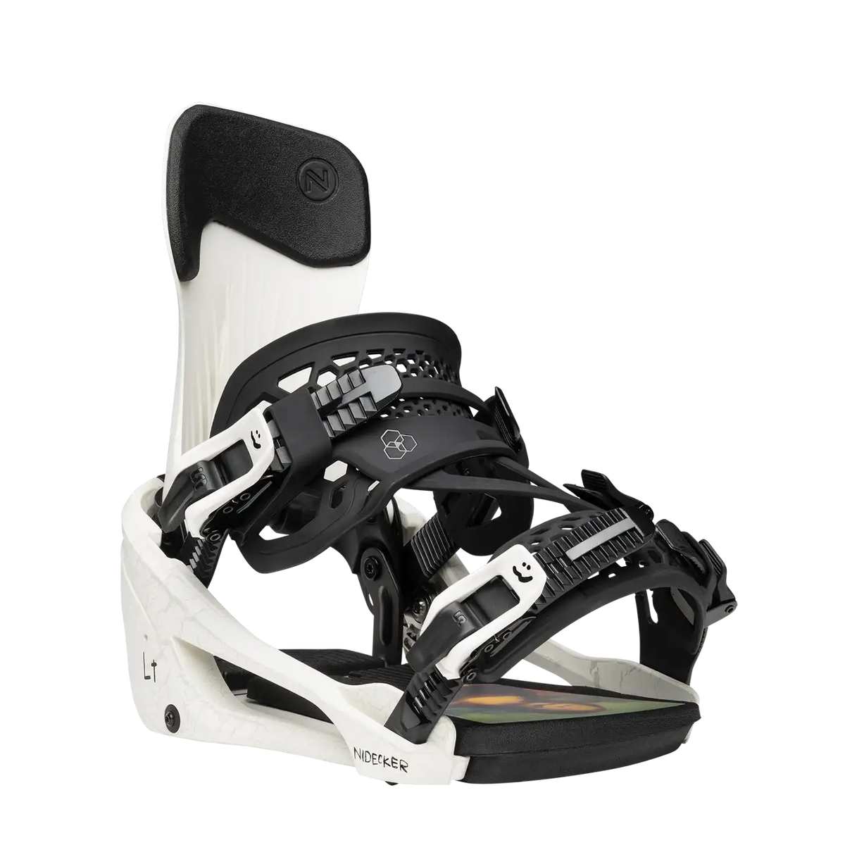 Nidecker LT Supermatic Snowboard Binding - Ned, detail view