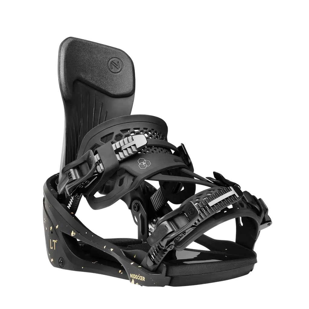 Nidecker LT Supermatic Snowboard Binding - Stardust, detail view