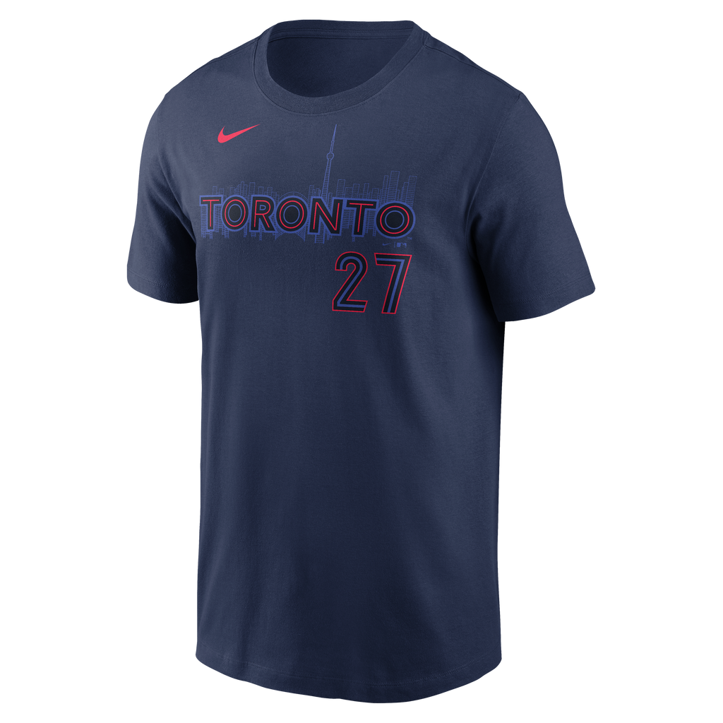 Nike Toronto Blue Jays Vladimir Guerrero Jr. City Connect Name & Number T-Shirt