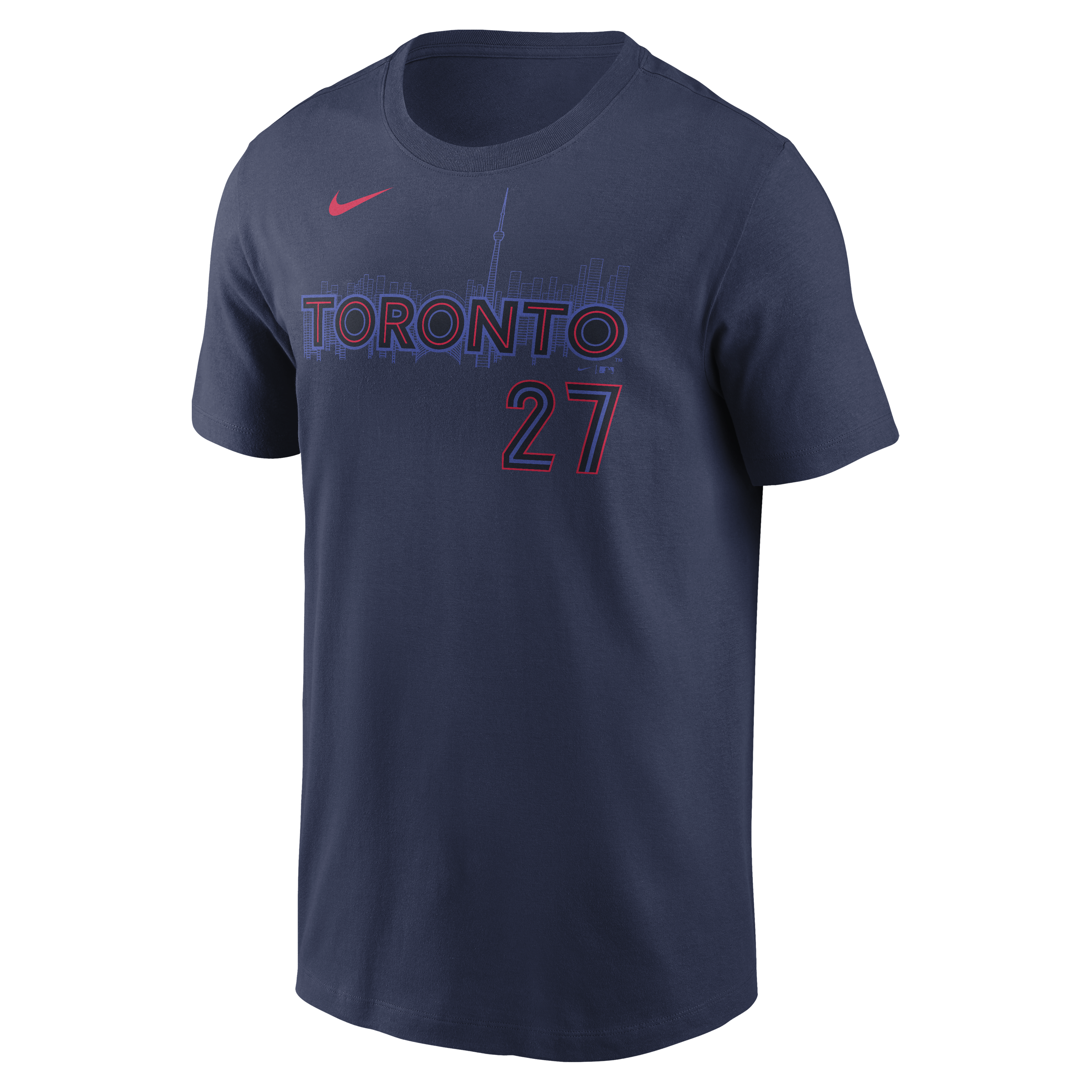 Nike Toronto Blue Jays Vladimir Guerrero Jr. City Connect Name & Number T-Shirt