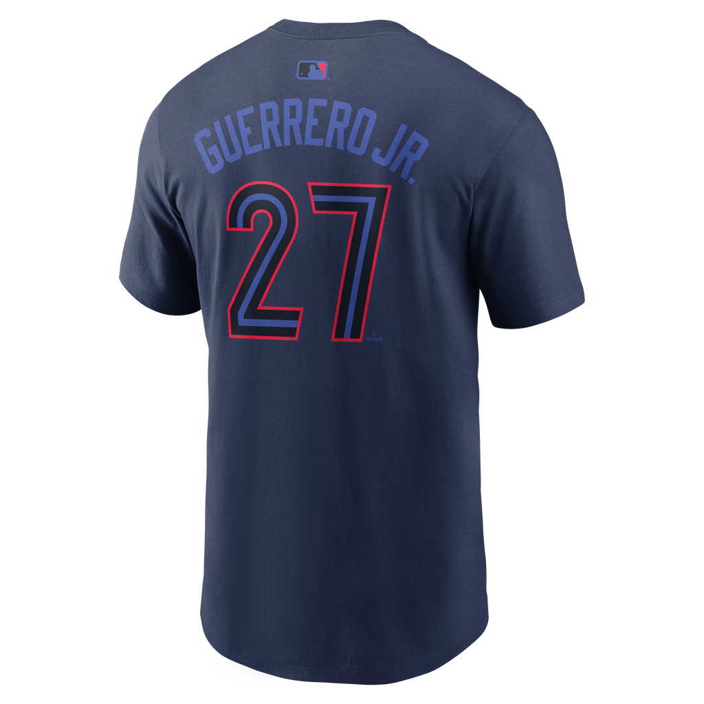Nike Toronto Blue Jays Vladimir Guerrero Jr. City Connect Name & Number T-Shirt