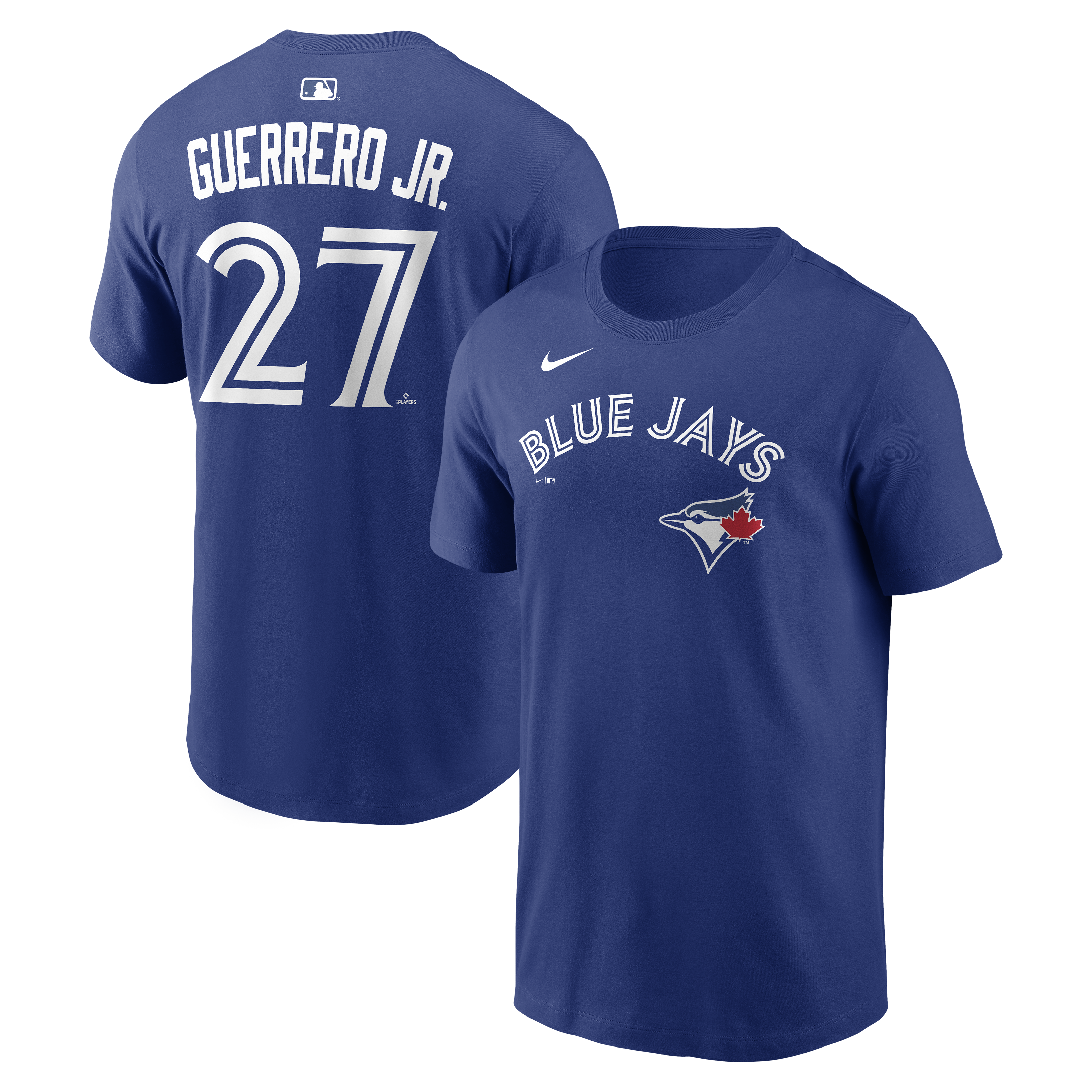 Nike Toronto Blue Jays Vladimir Guerrero Jr. Home Name & Number T-Shirt