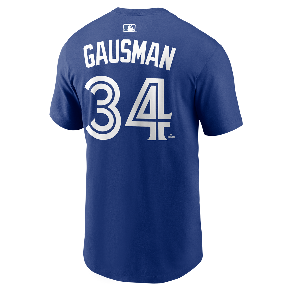 Nike Toronto Blue Jays Kevin Gausman Home Name & Number T-Shirt