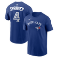 Nike Toronto Blue Jays George Springer Home Name & Number T-Shirt