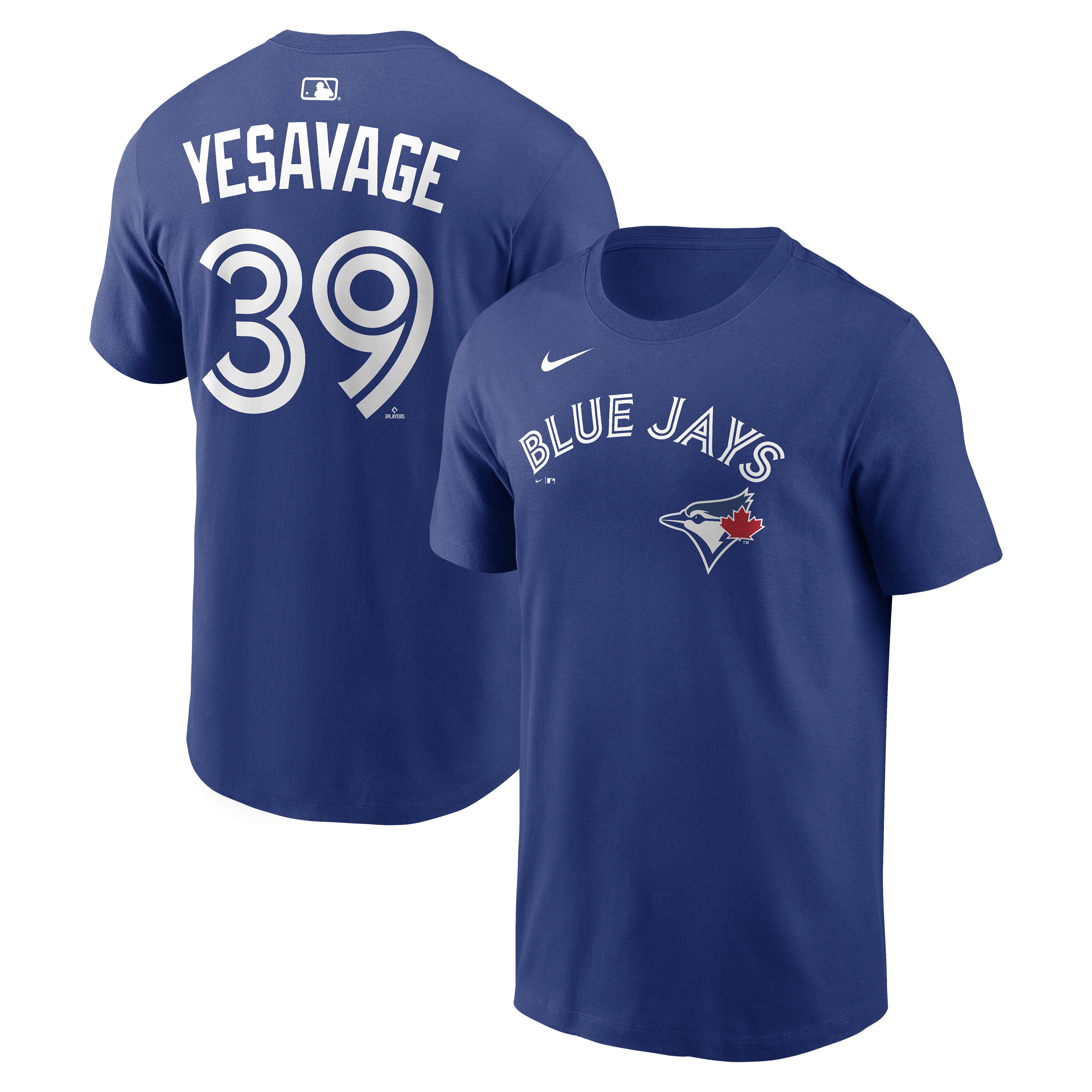 Nike Toronto Blue Jays Trey Yesavage Home Name & Number T-Shirt