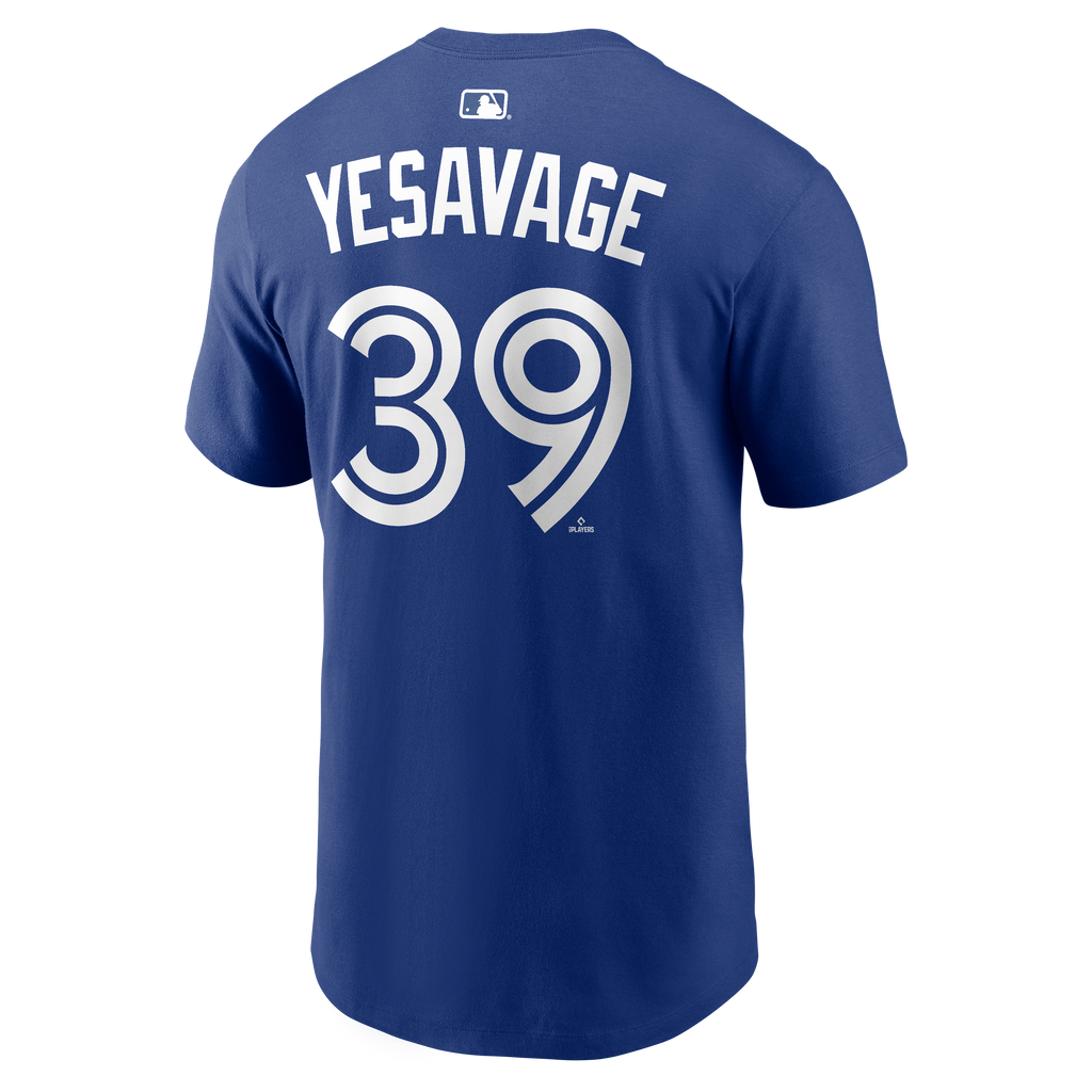 Nike Toronto Blue Jays Trey Yesavage Home Name & Number T-Shirt