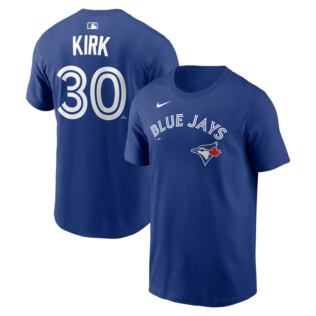 Nike Toronto Blue Jays Alejandro Kirk Home Name & Number T-Shirt