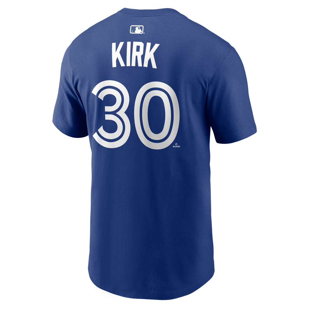 Nike Toronto Blue Jays Alejandro Kirk Home Name & Number T-Shirt