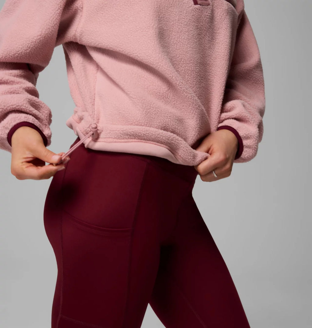 Columbia Women's Helvetia II Cropped Half Snap Fleece Pullover