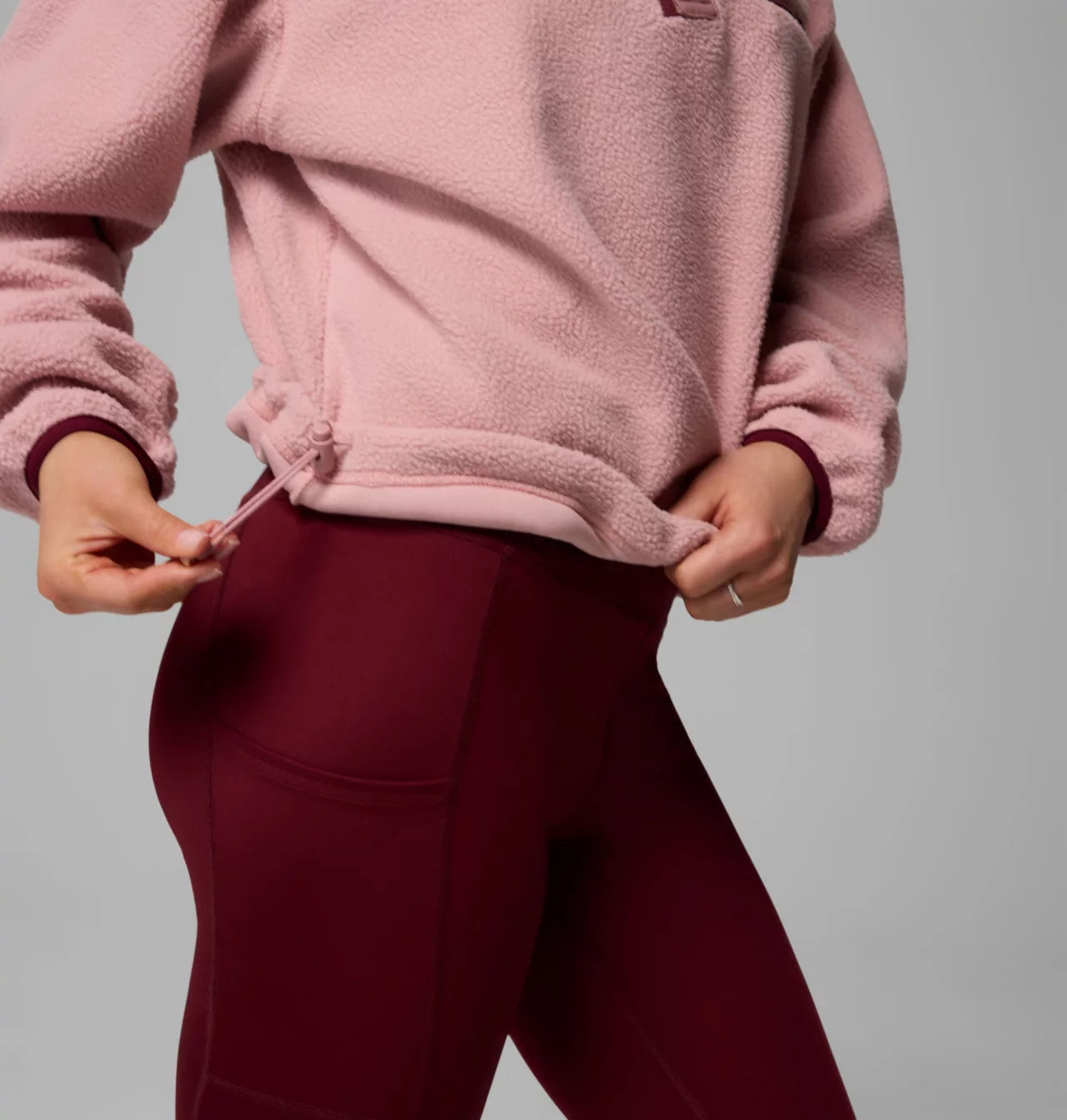 Columbia Women's Helvetia II Cropped Half Snap Fleece Pullover