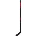 Warrior Junior Novium 3 Pro Hockey Stick - Black/Red, front view