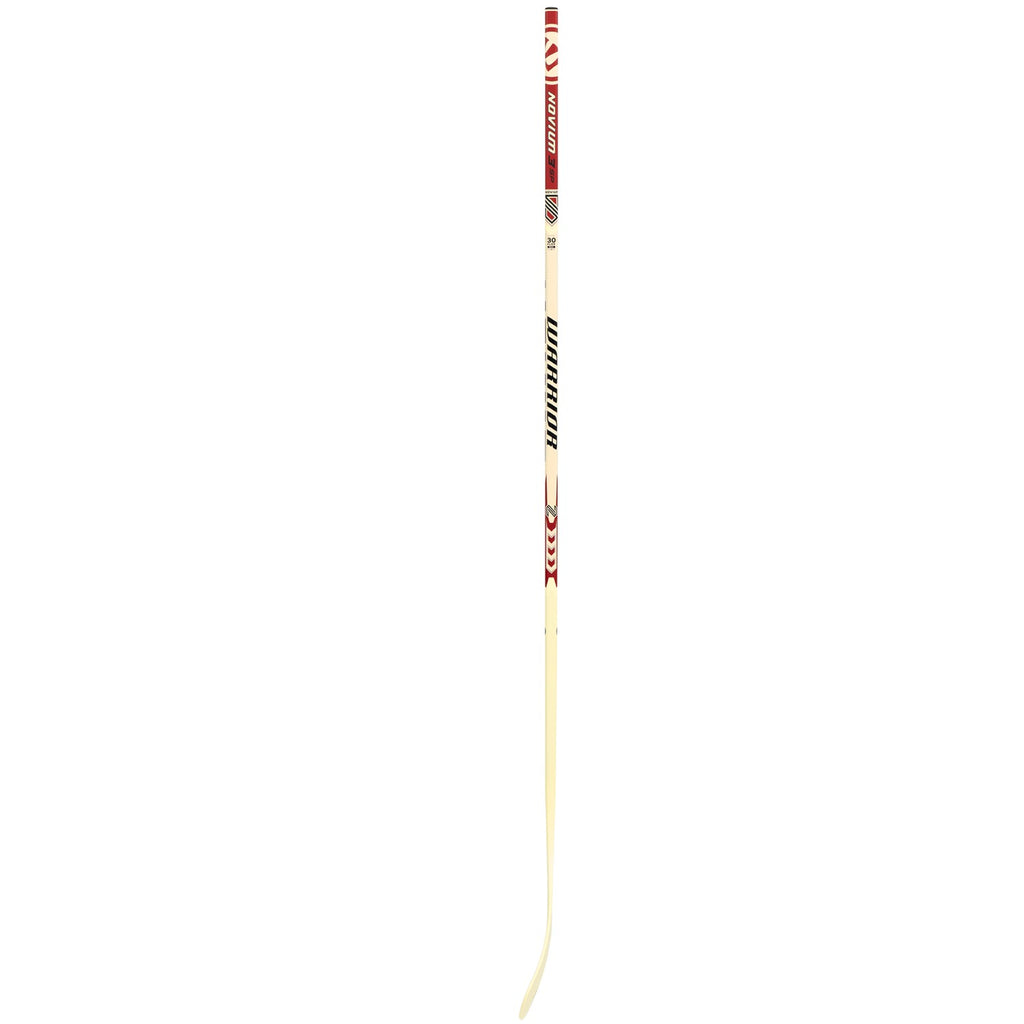 Warrior Junior Novium 3 SP Hockey Stick - White/Red, side profile
