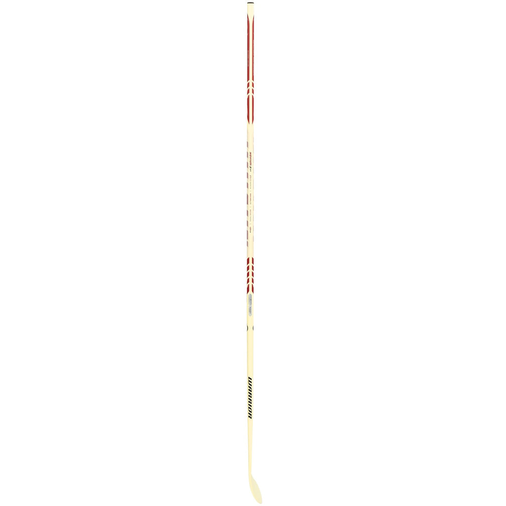 Warrior Junior Novium 3 SP Hockey Stick - White/Red, reverse side profile