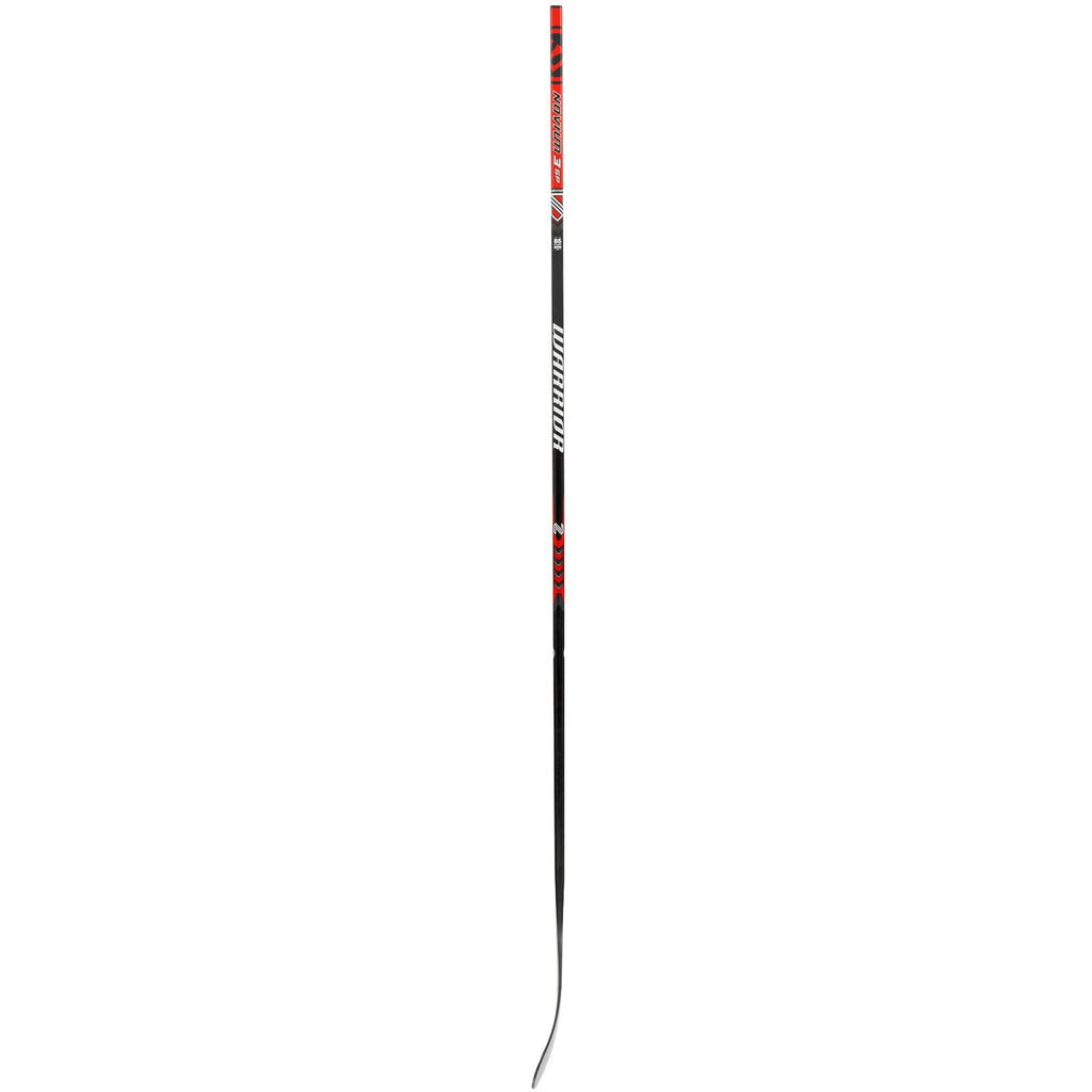 Warrior Senior Novium 3 SP Hockey Stick - Black/Red, side profile