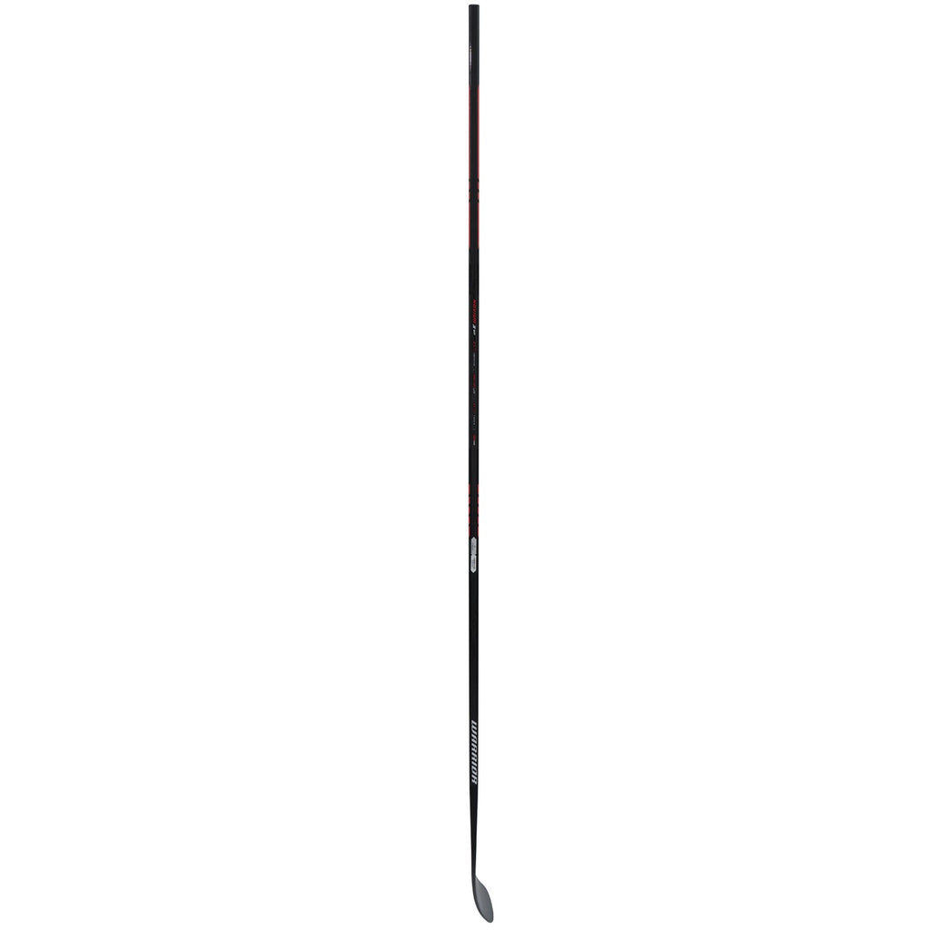 Warrior Senior Novium 3 SP Hockey Stick - Black/Red, reverse side profile
