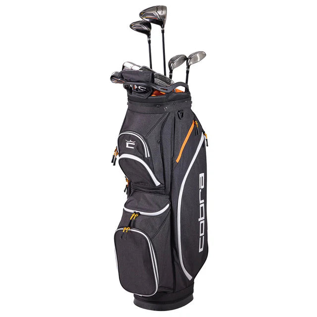 Cobra Fly-XL Cart Bag Complete Set - Steel Shaft
