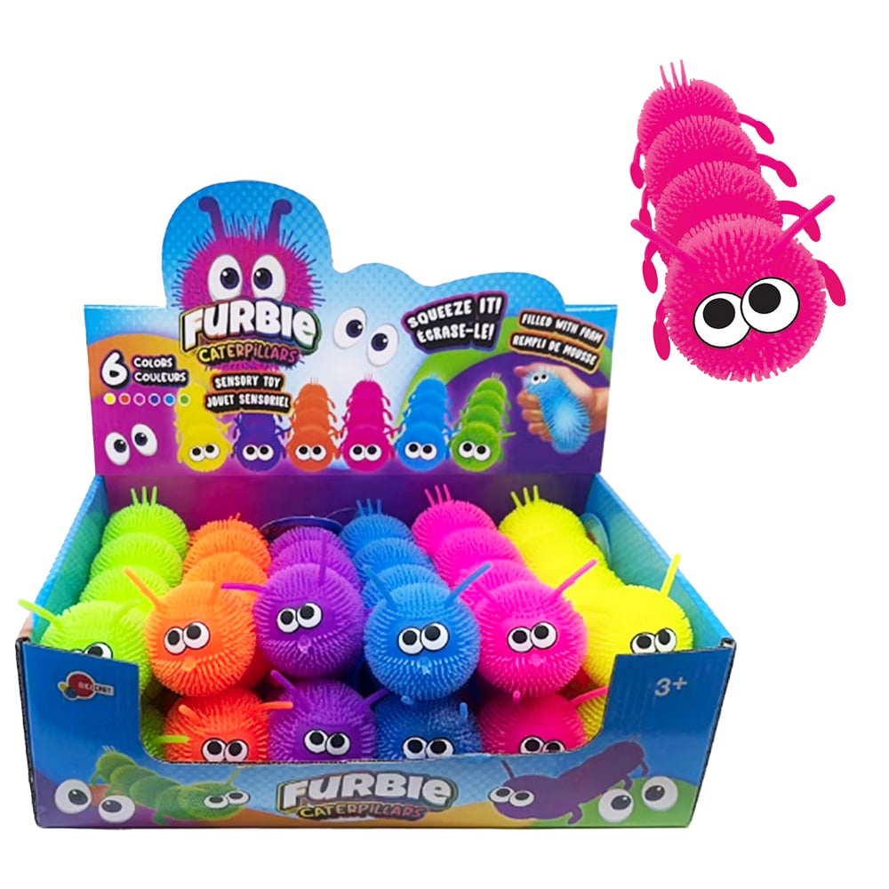Group Ricochet Jiggly's Furbie Caterpillars - Assorted