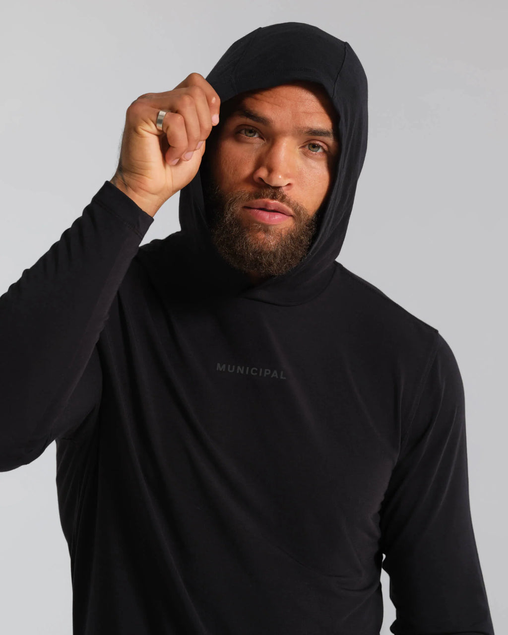 Men's Sport Utility LS Hooded T-Shirt