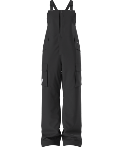 The North Face Women's Freedom Insulated Bib in TNF Black, front