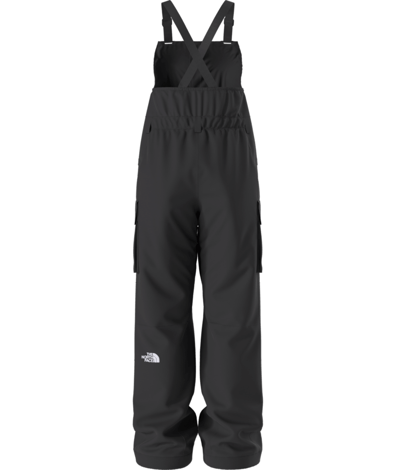 The North Face Women's Freedom Insulated Bib in TNF Black, back