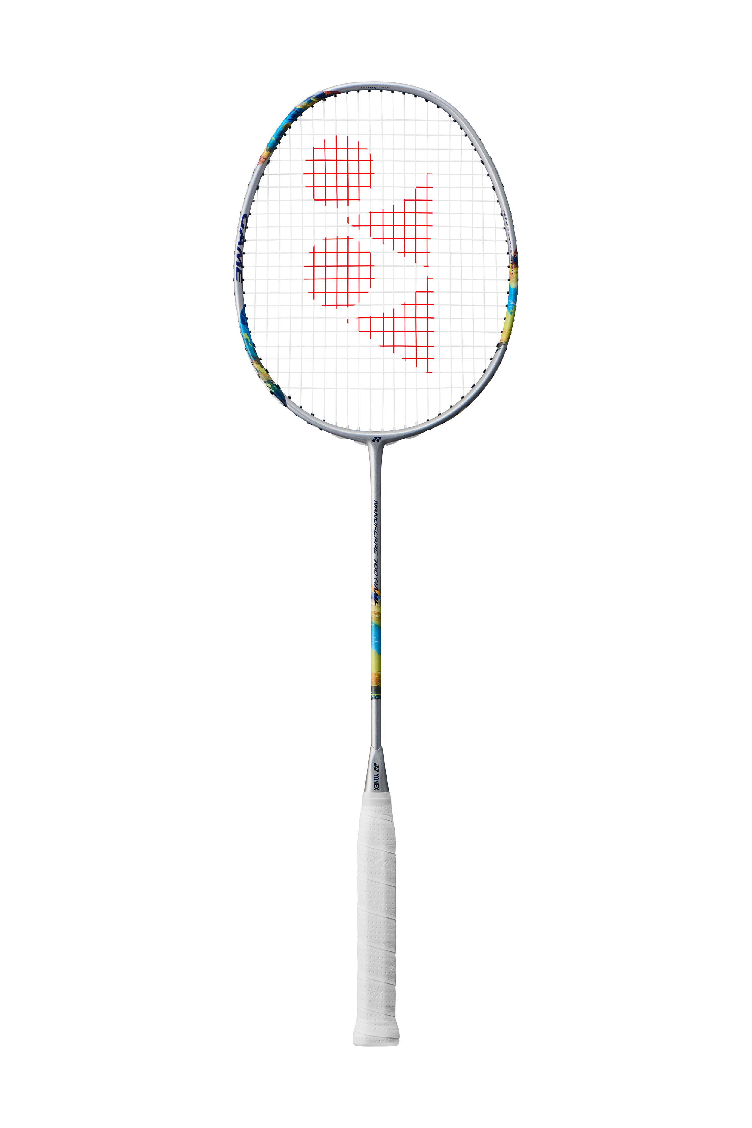 Yonex Nanoflare 700 Game Badminton Racquet - Silver/Sky Blue