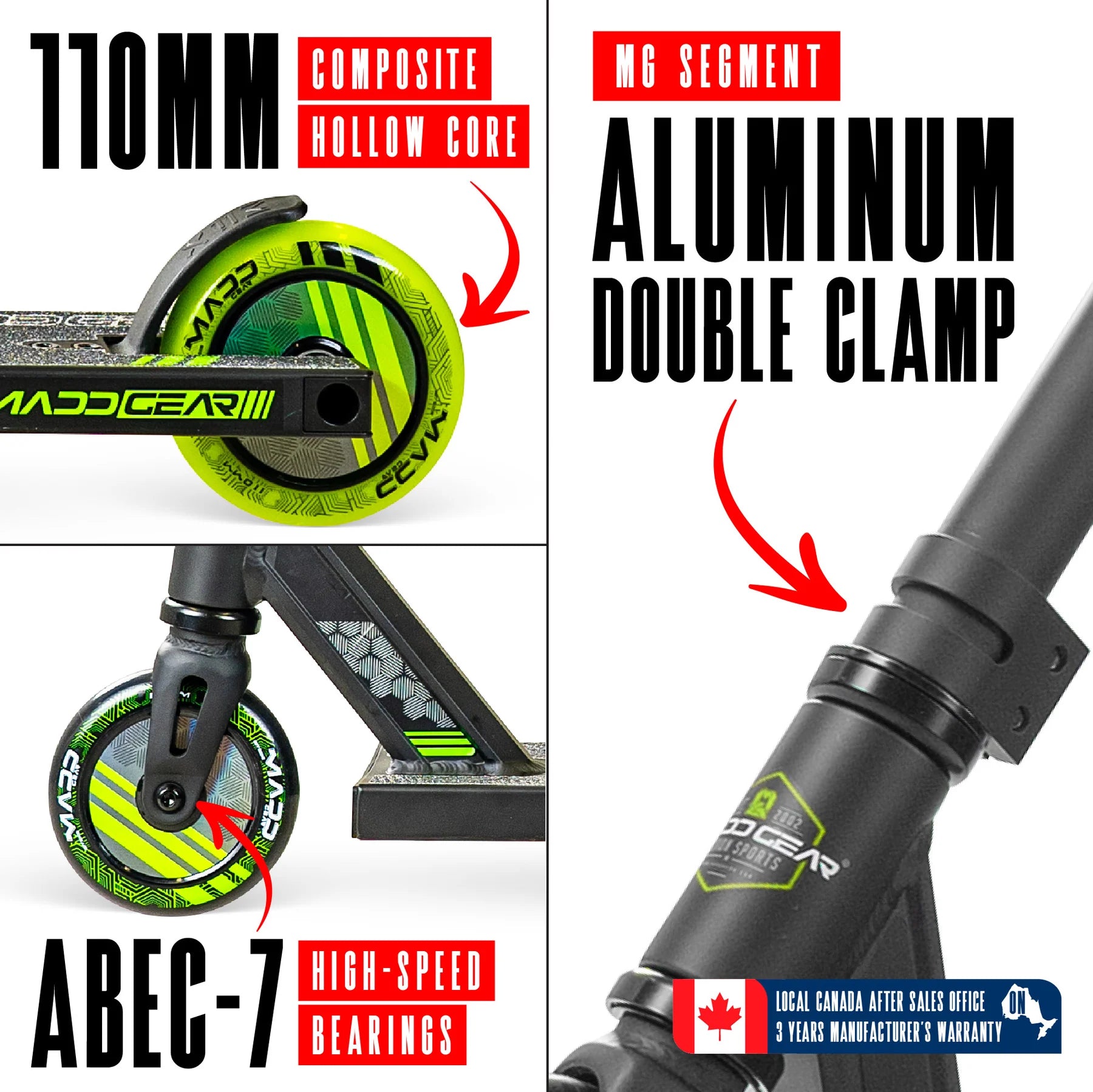 Madd Gear MG3 Zen Pro Stunt Scooter