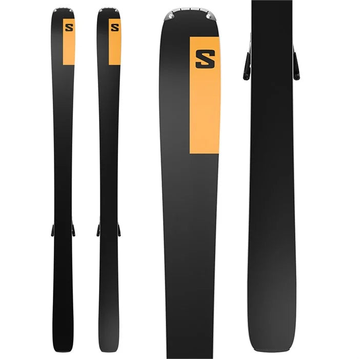 Salomon E Stance 84 (and MI12) Unisex All-Mountain Ski Package