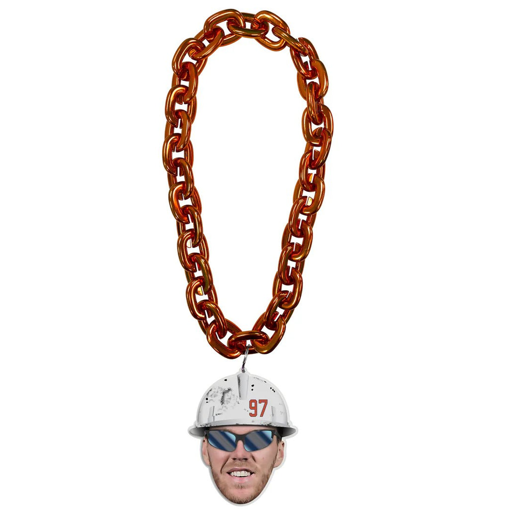 FanFave 3D Connor McDavid Oilers Face Chain
