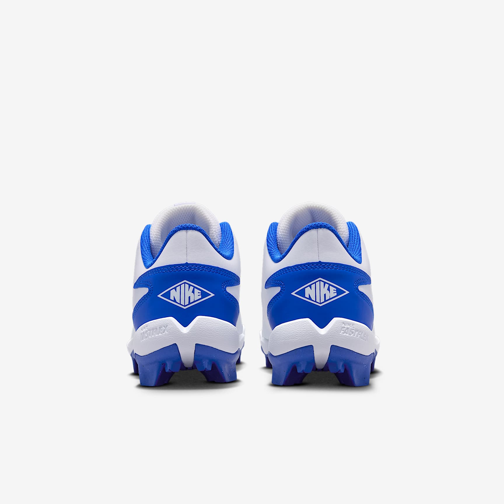 Nike Diamond Clutch Big Kids' - White/Royal - rear