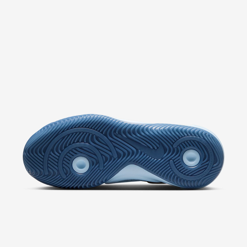 Nike Hyperquick SE Volleyball Shoes - Coconut Milk/Hydrogen Blue/Diffused Blue, outsole view