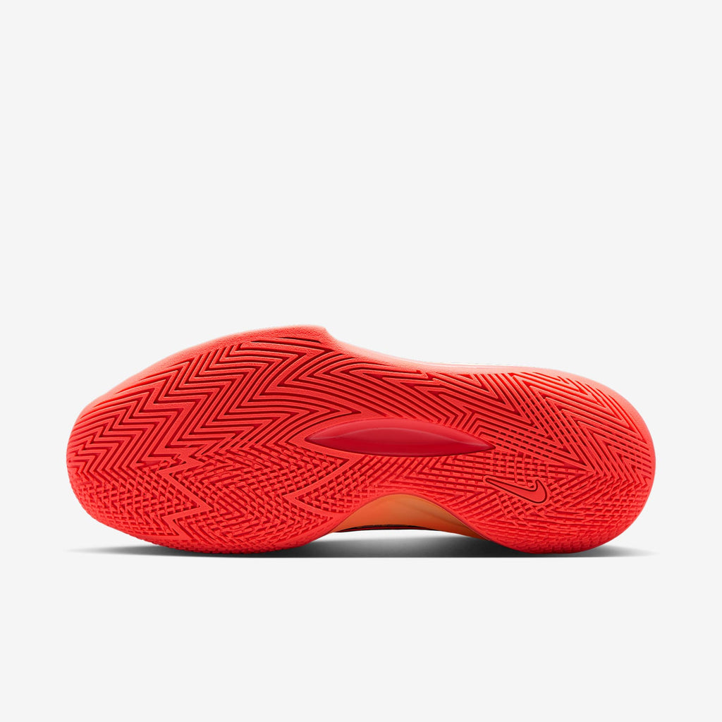 Nike Hyperspeed Court 2 SE Volleyball Shoes - Coconut Milk/Hot Lava/Cave Purple, outsole view