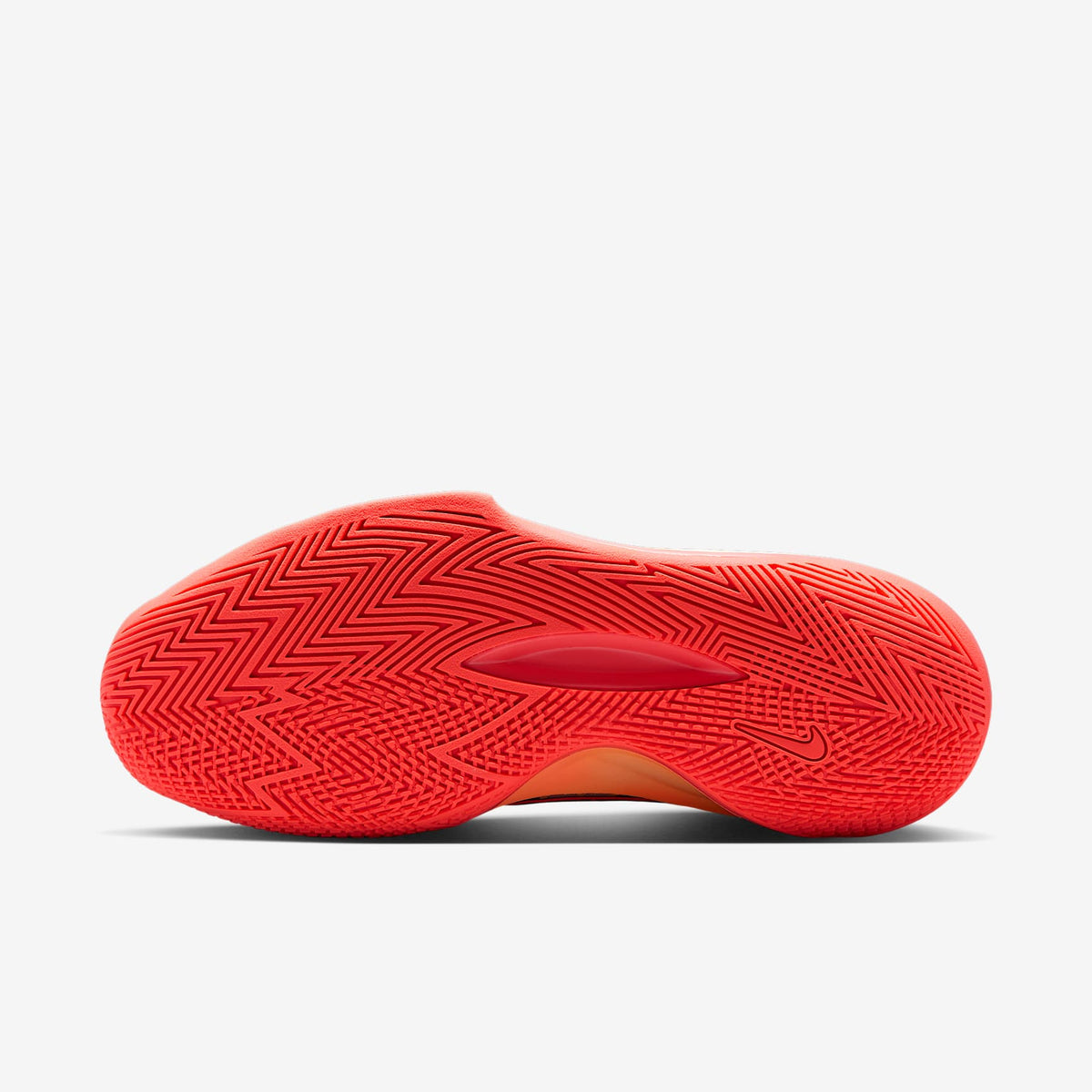 Nike Hyperspeed Court 2 SE Volleyball Shoes - Coconut Milk/Hot Lava/Cave Purple, outsole view