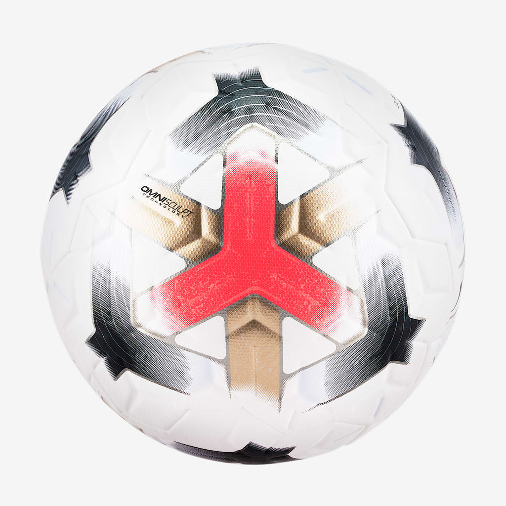 Nike Academy Elite Soccer Ball - White/Bright Crimson - alternate angle