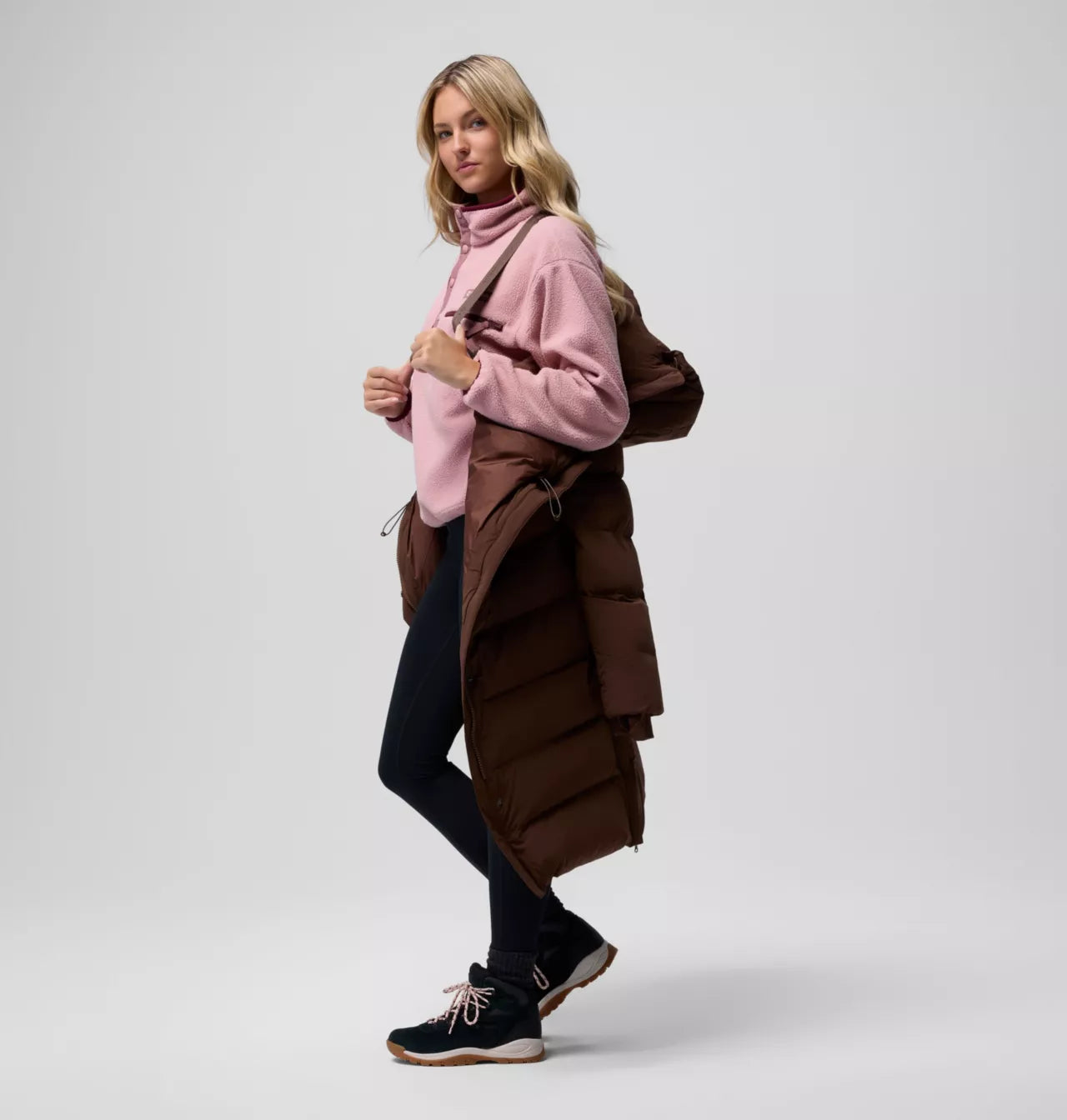 Columbia Women's Amaze Puff Long Hooded Jacket