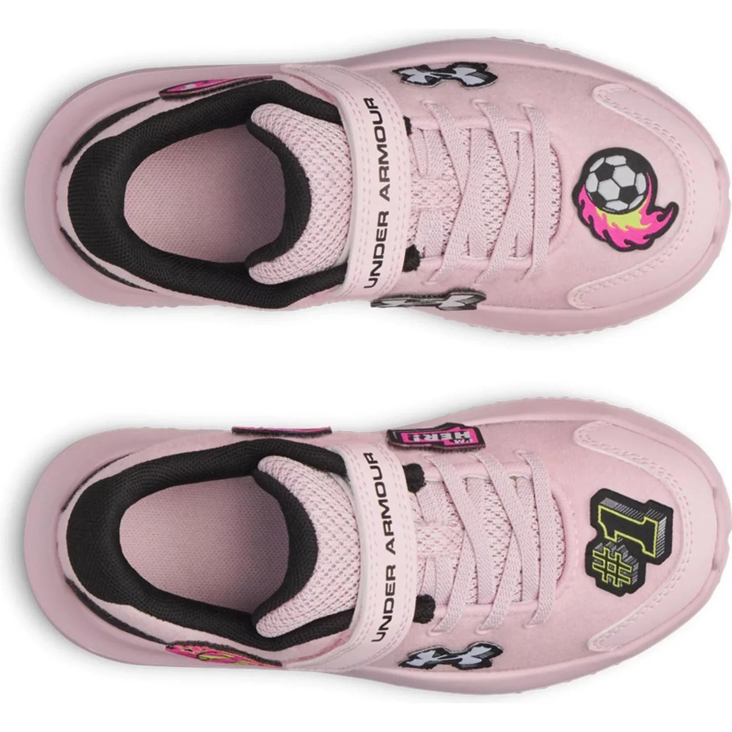 Under Armour Girls' Pre-School Surge 4 AC Patches Running Shoes