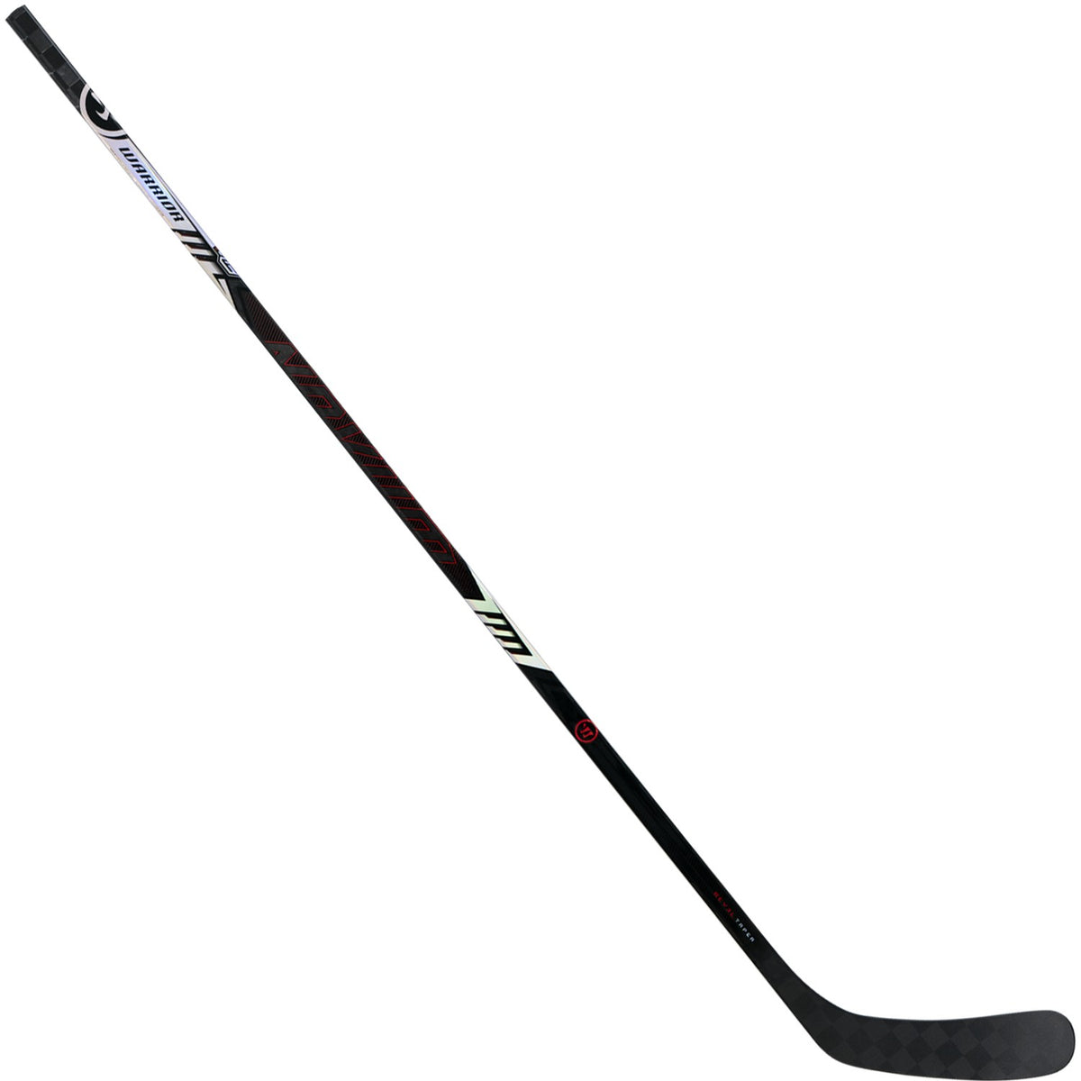 Warrior Intermediate Novium 3 Hockey Stick - Black, reverse angled view