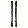 Salomon QST 100 freeride ski in Black/Iceberg Green