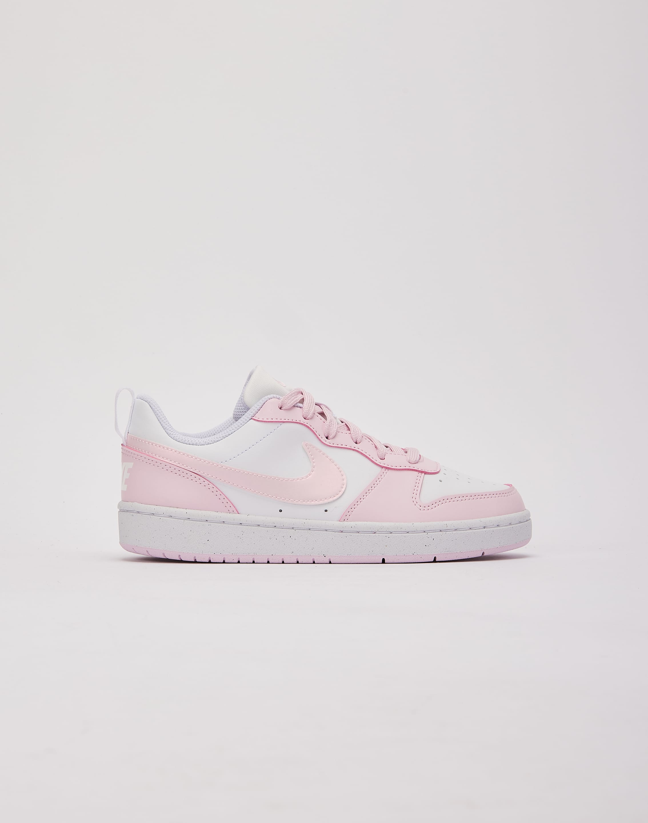 Nike Court Borough Low Recraft Big Kids' - White/Pink Foam