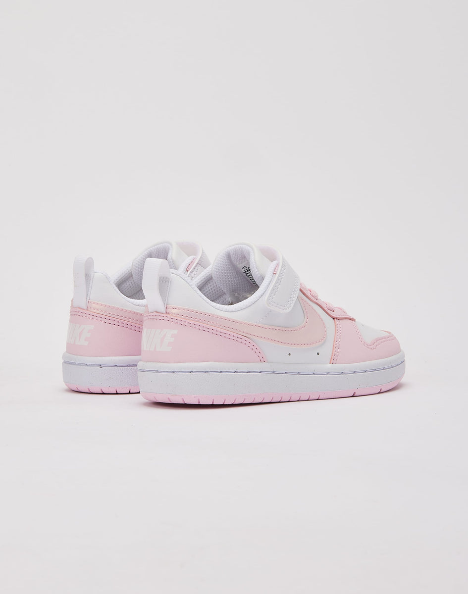 Nike Court Borough Low Recraft Little Kids' - White/Pink Foam