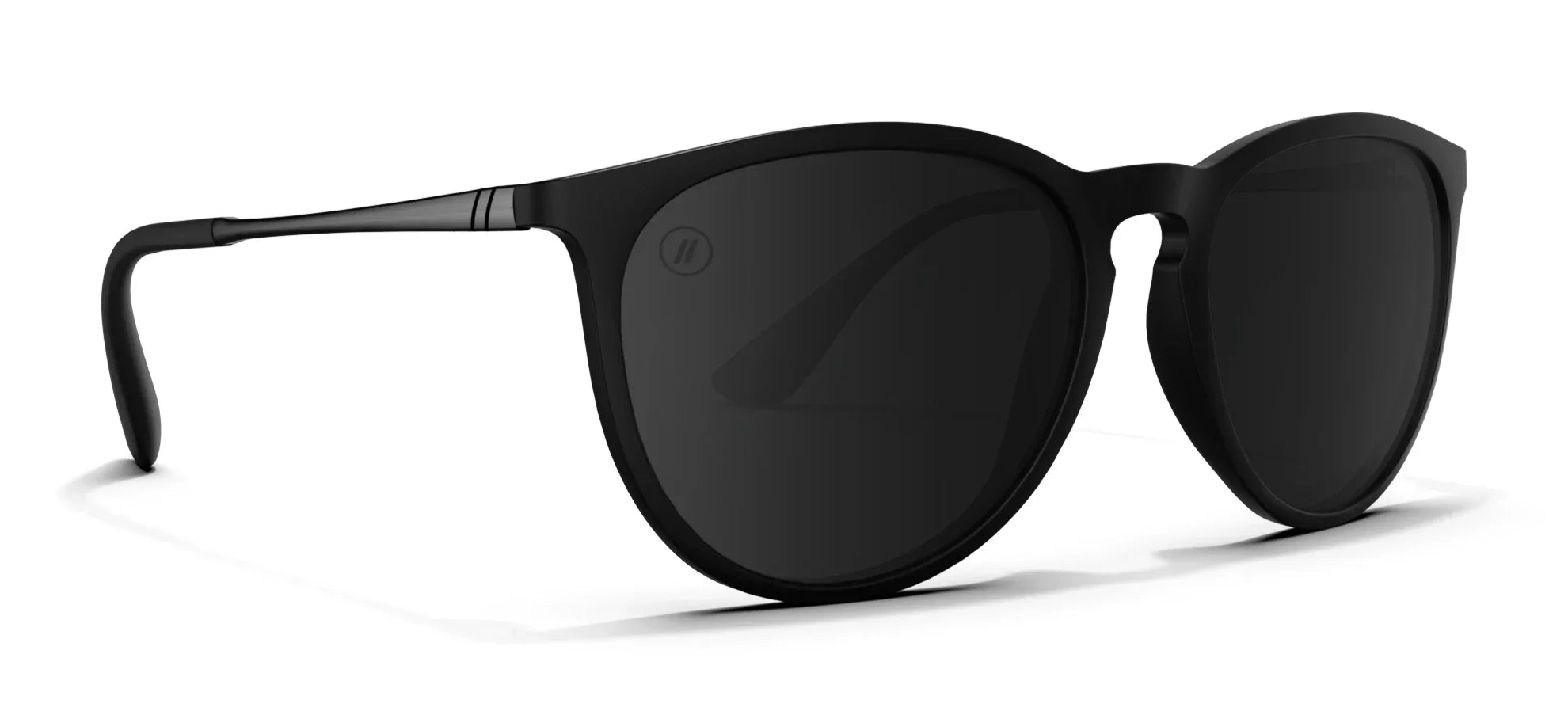 Blenders North Park Polarized Sunglasses - MTT BLK GRY