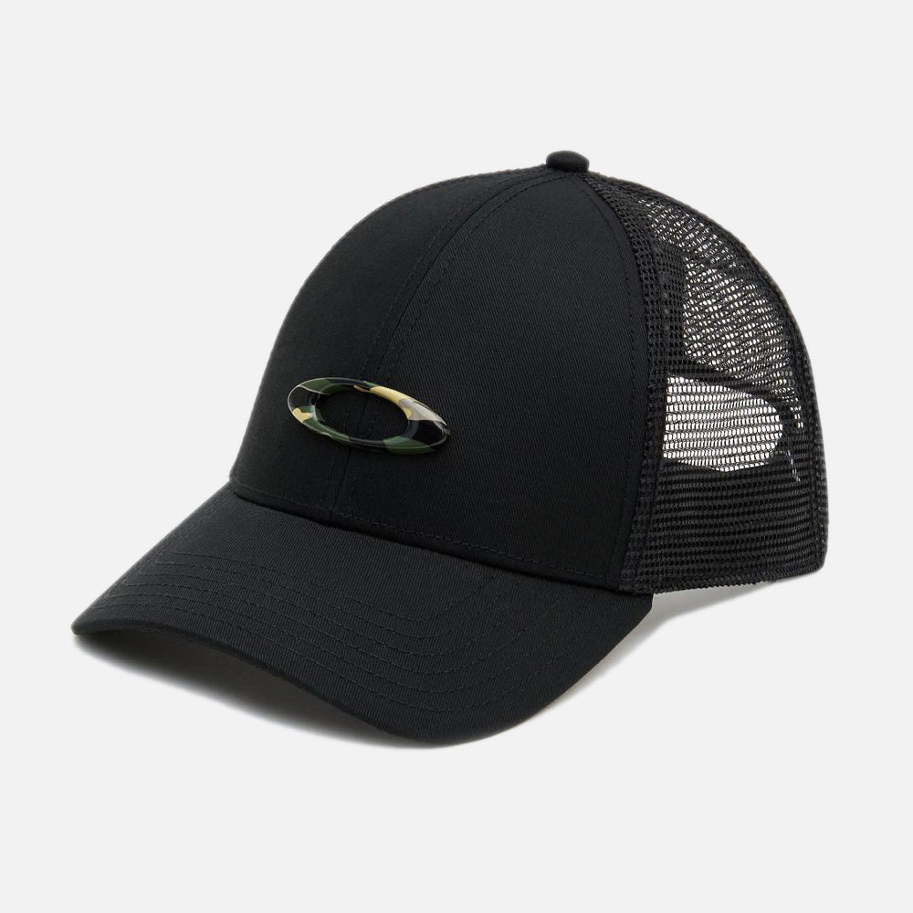 Oakley Trucker Ellipse Hat Blackout - front