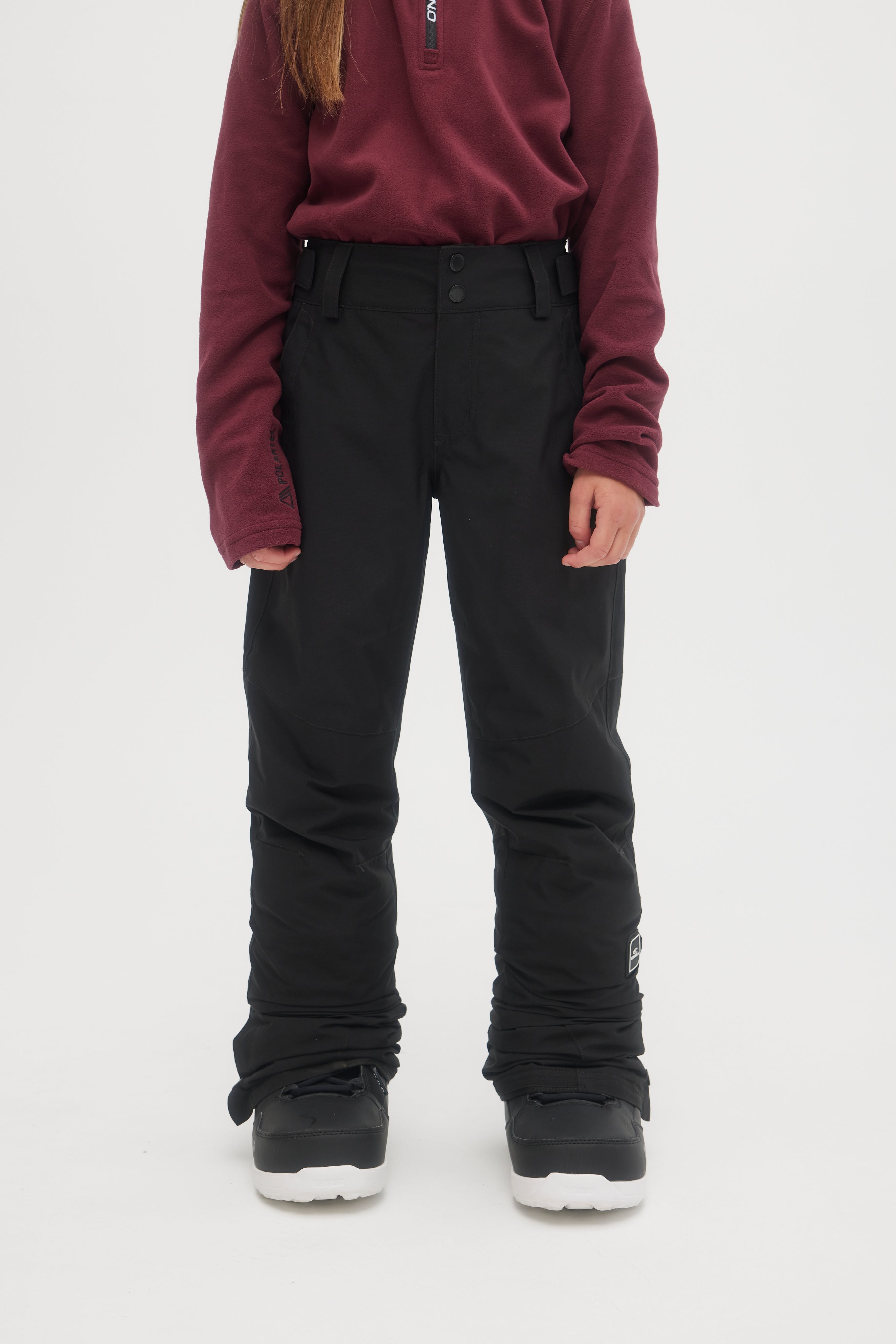 O'Neill Charm Snow Pants in Black Out - on model back