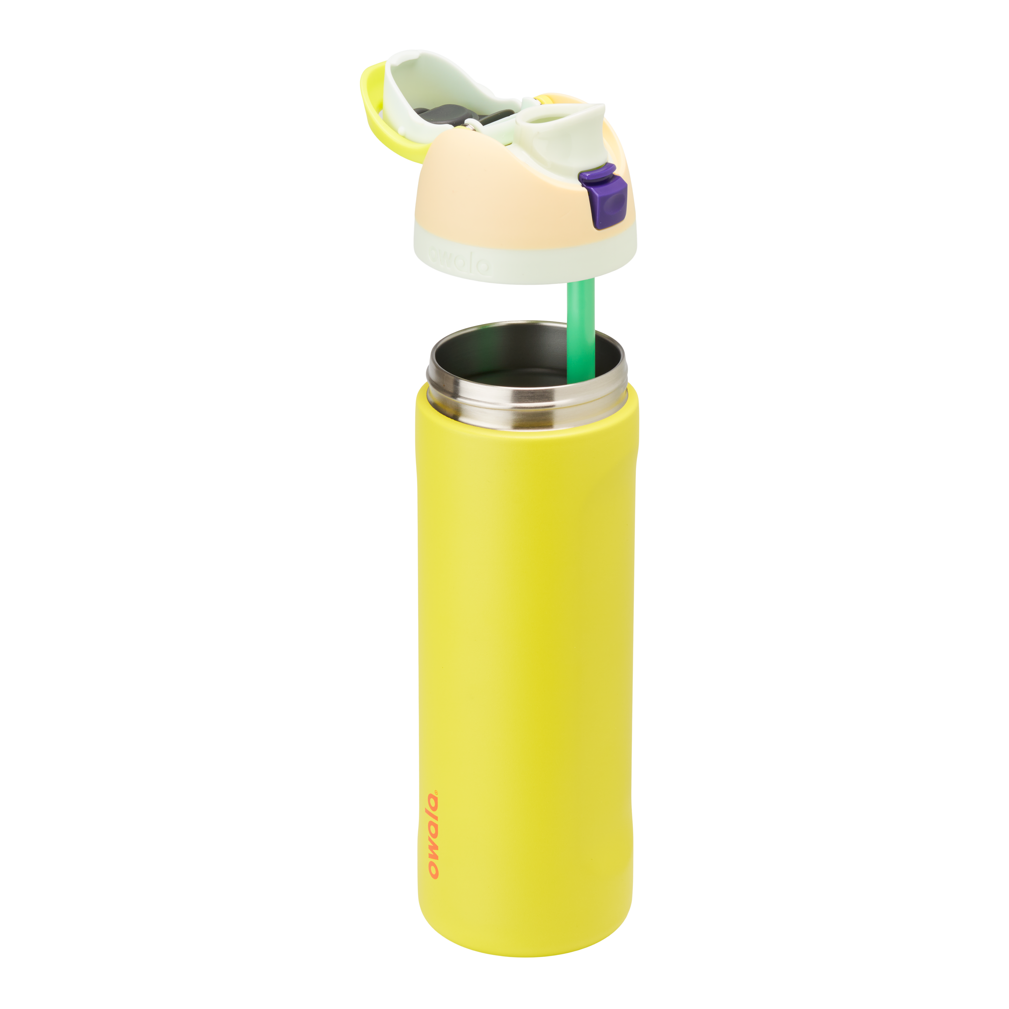 Owala FreeSip® Water Bottle - 24oz - LEMON LIMEADE