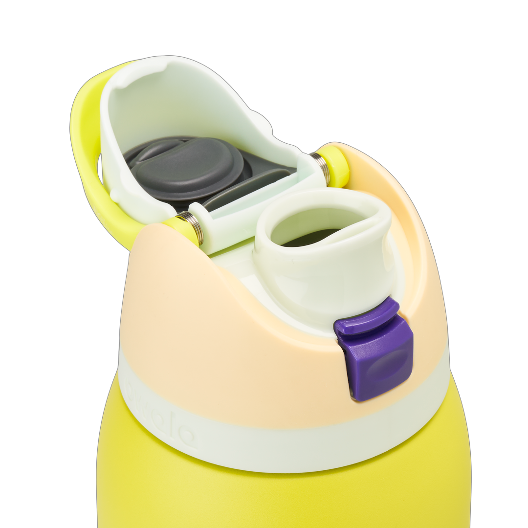 Owala FreeSip® Water Bottle - 40oz - LEMON LIMEADE